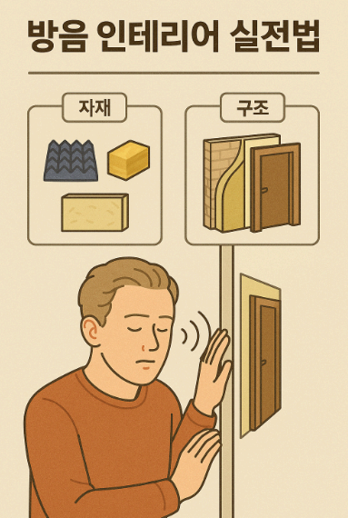 방음 인테리어 실전법
