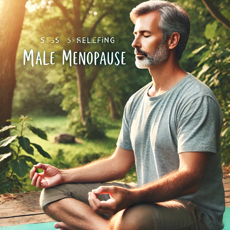 불면증 완화에 좋은 요가 하는 모습