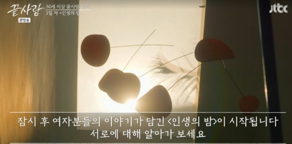 예능 끝사랑 출연진 정보