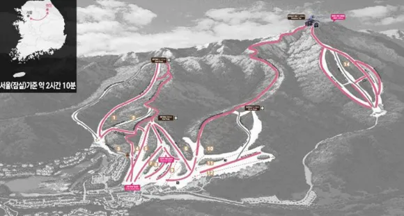 스키장-슬로프설명