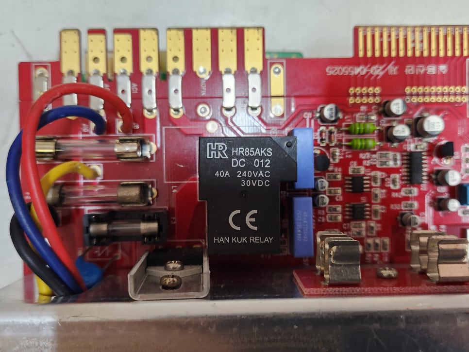 YUDO 컨트롤러 CW-661 TC-880 SH600 CGF-560S CW662 히터 출력 불량, 통신에러, SSR 구동 불량 수리 완료