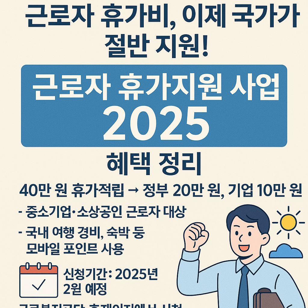 근로자 휴가지원 사업이란?