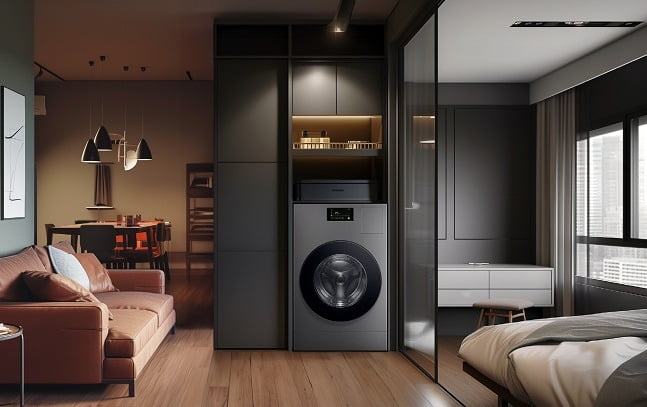 LG 시그니처 세탁건조기.