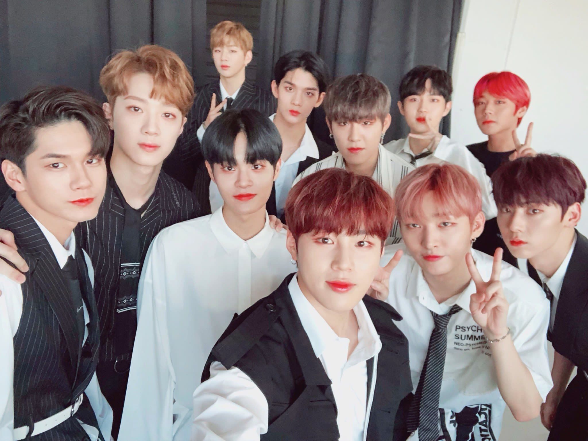 워너원 화보사진