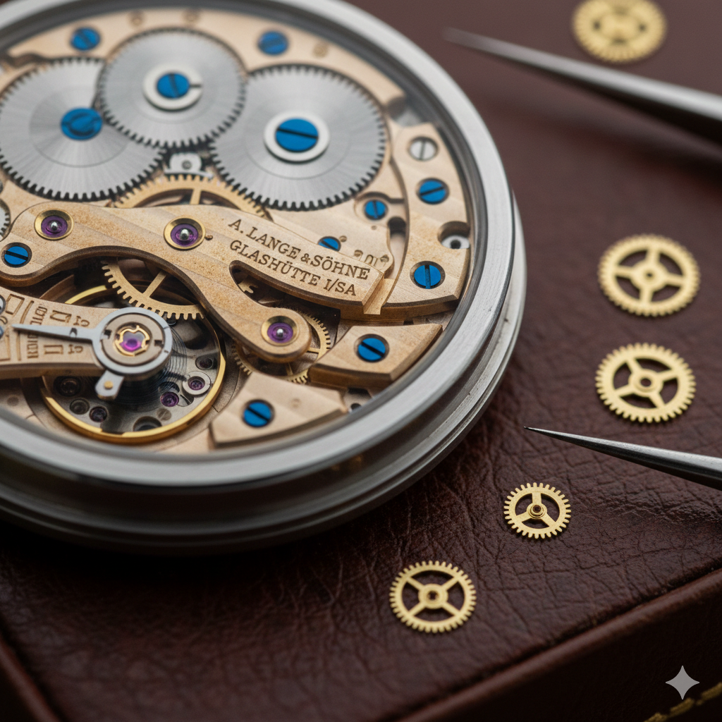 랑에운트죄네 저먼 실버 소재, 세월이 빚어내는 금조의 매력