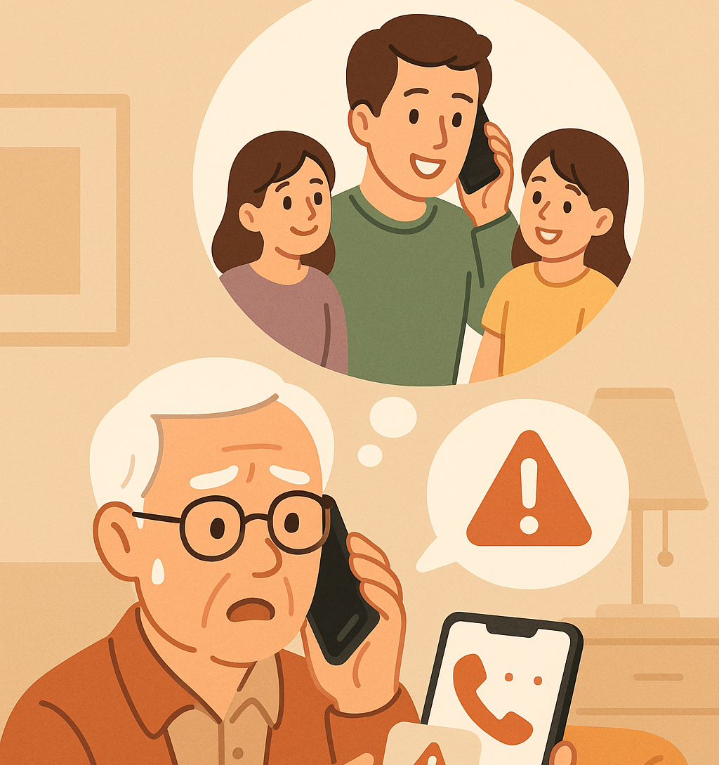 사기 의심 땐 가족과 상의하기