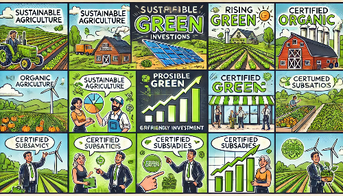 지속 가능한 농업과 친환경 투자