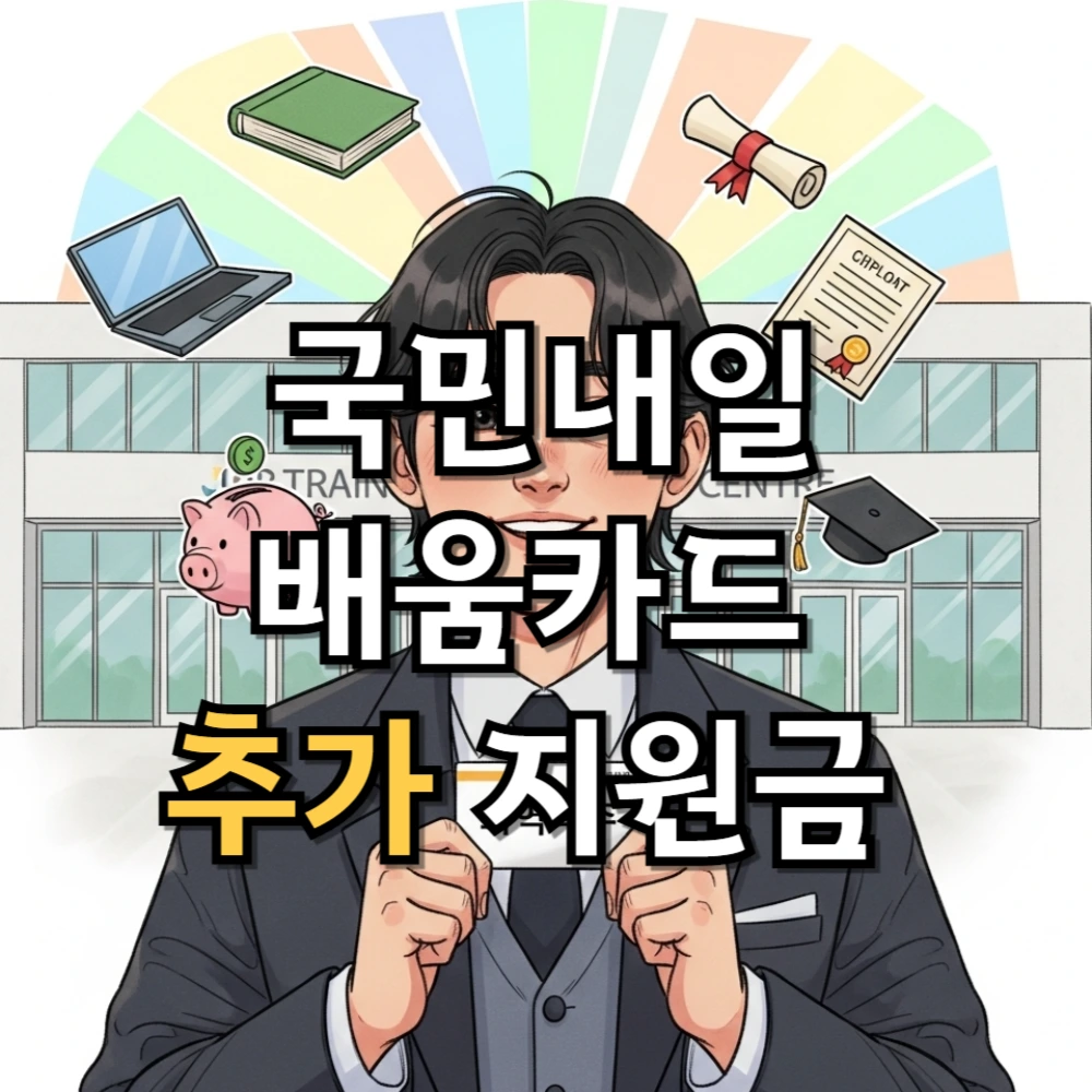 국민내일배움카드 추가 지원금