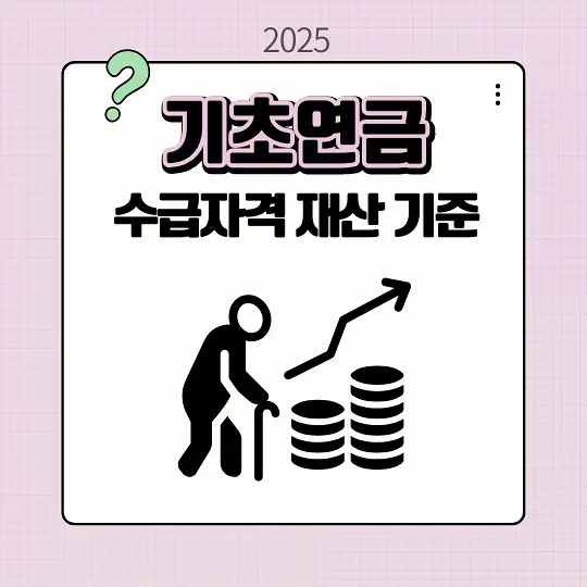 기초연금 수급자격 재산 기준