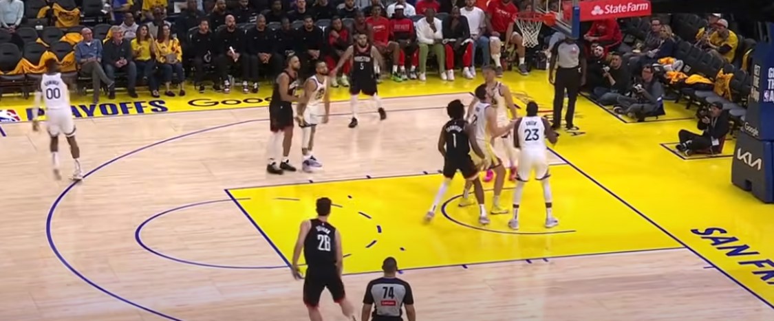 NBA 플레이프 오프 골든스테이트 vs 휴스톤 로케츠