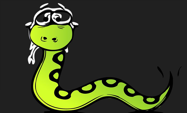 뱀 일러스트 사진