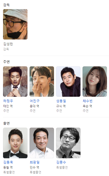 하이재킹 출연진