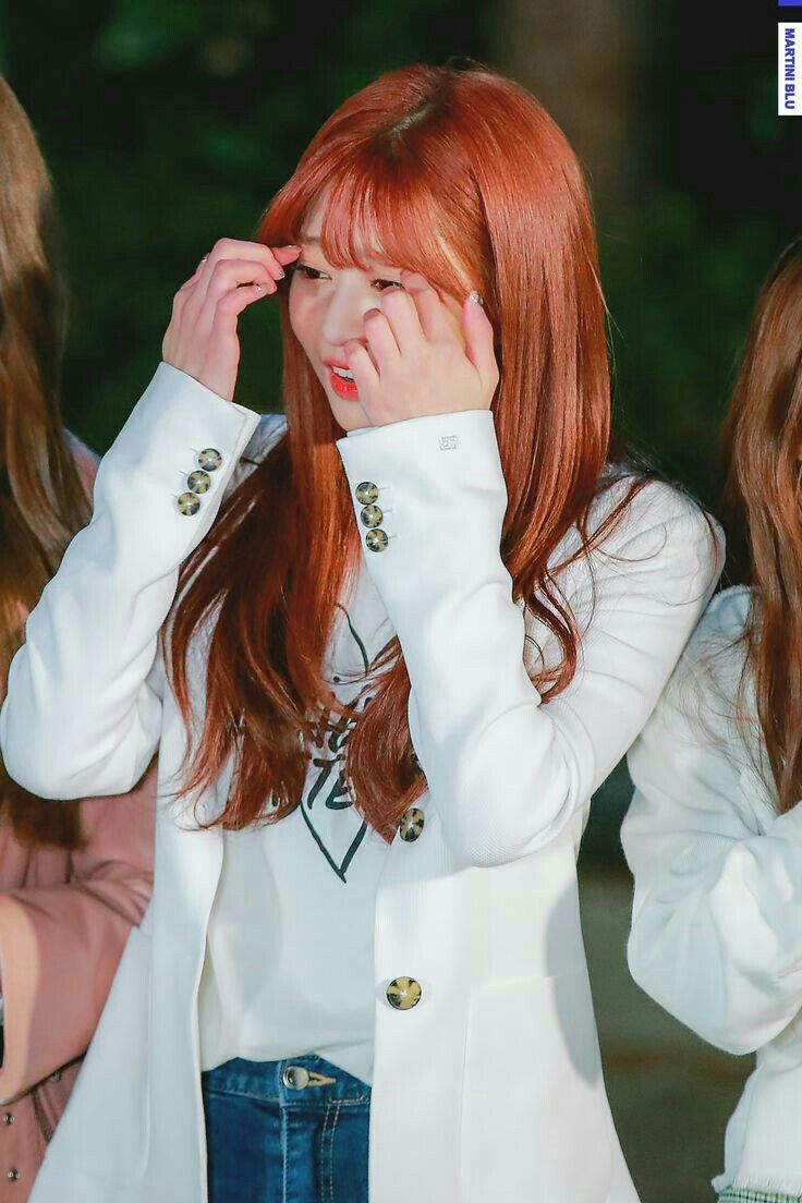 아이즈원 김민주 최애사진