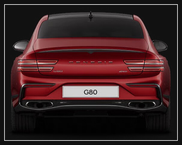 제네시스 G80 가격표