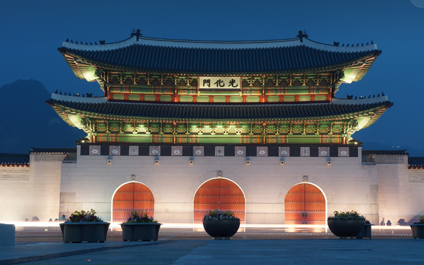 광화문야경사진