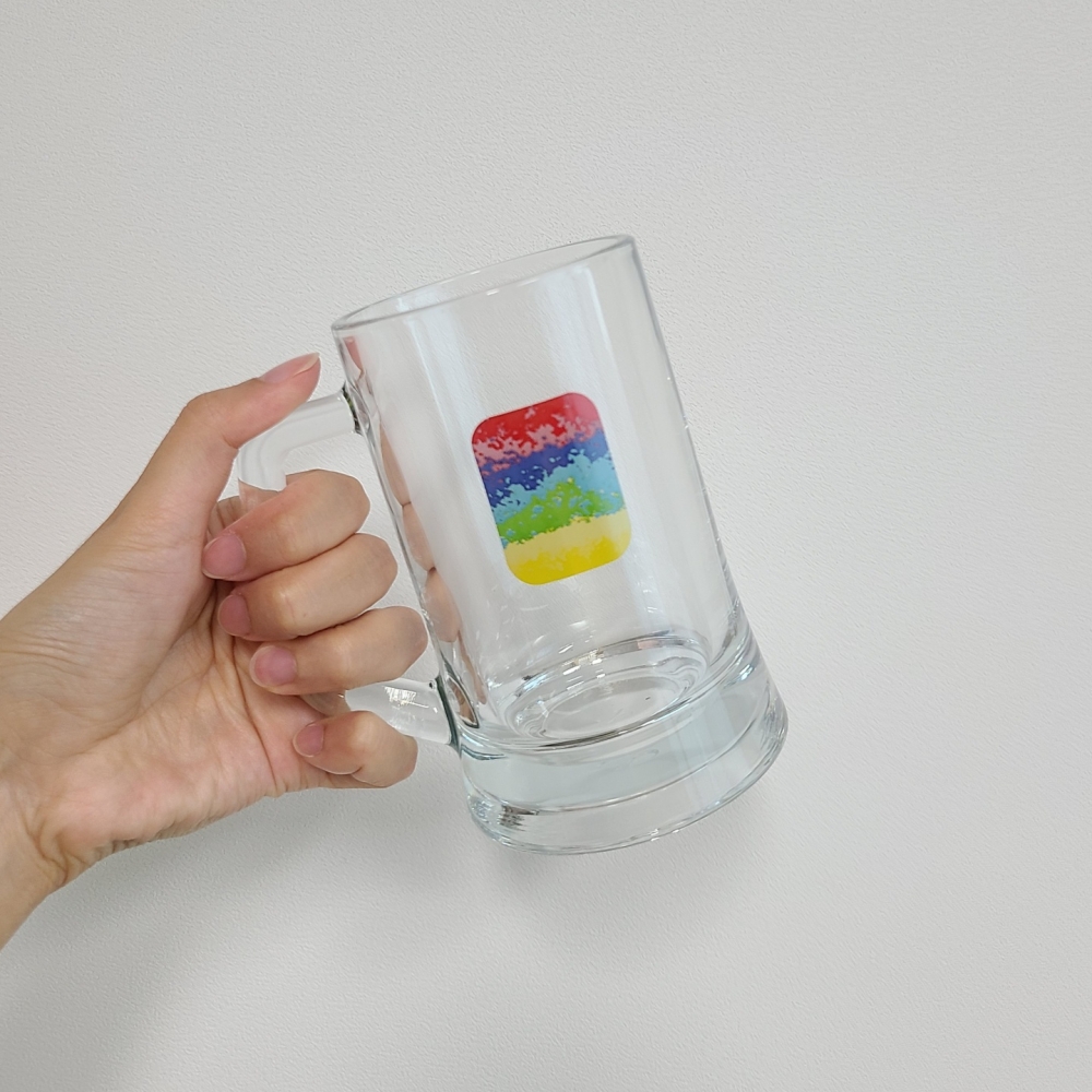 새연교 1000cc 포장과 맥주잔 구입