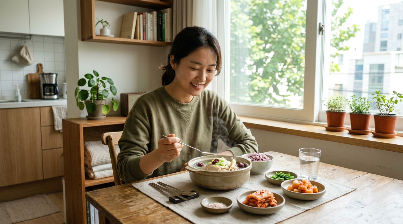 혼자서도 든든한 초복 식사