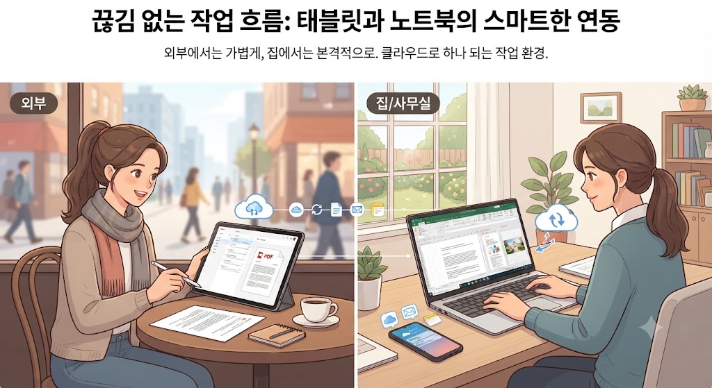 태블릿 vs 노트북, 용도별 선택 가이드