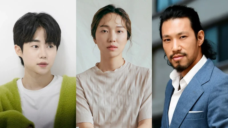 킬러들의 쇼핑몰에 출연하는 배우 박지빈, 금해나, 김민