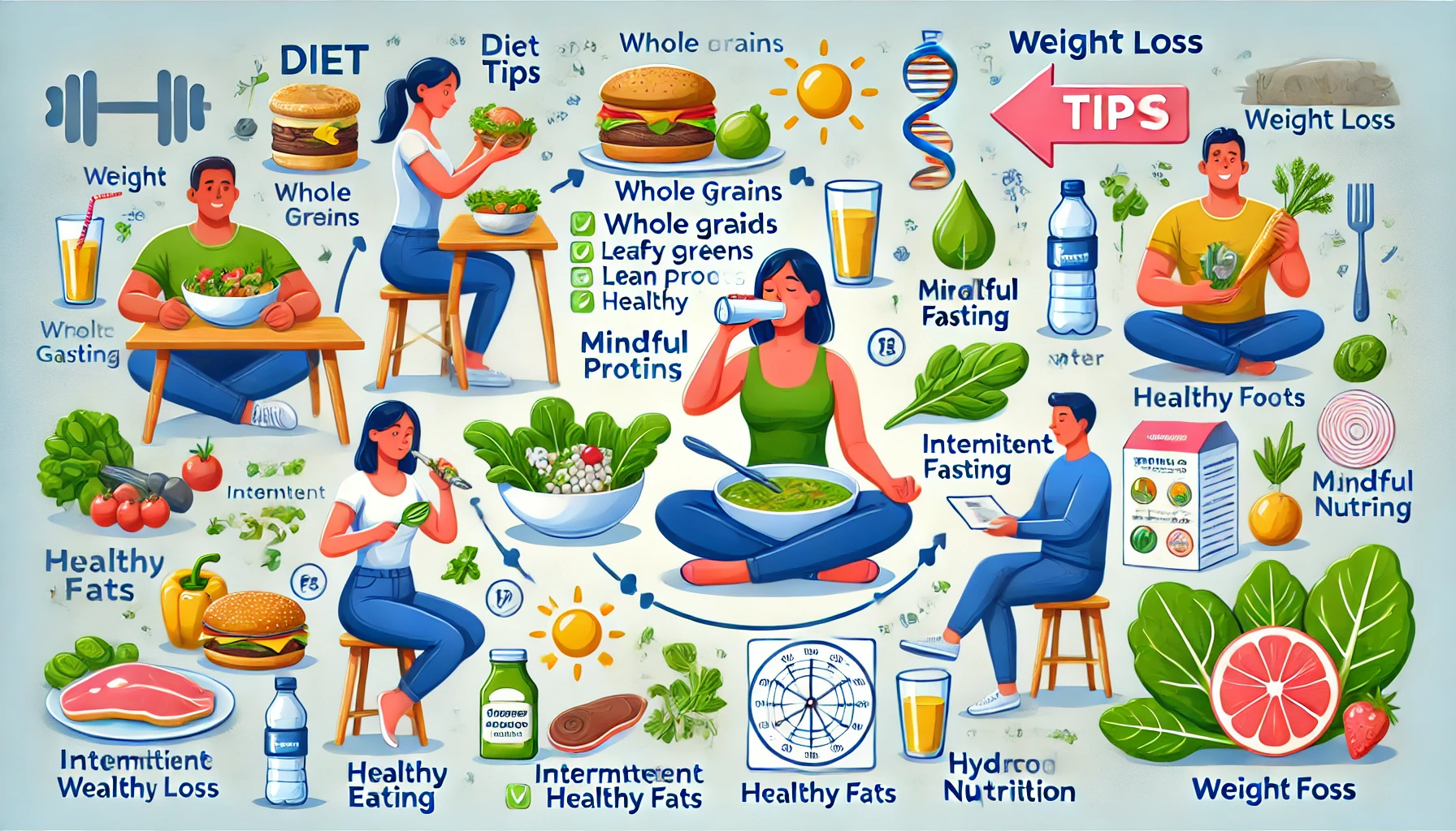 다이어트를 위한 최신 식이요법 가이드