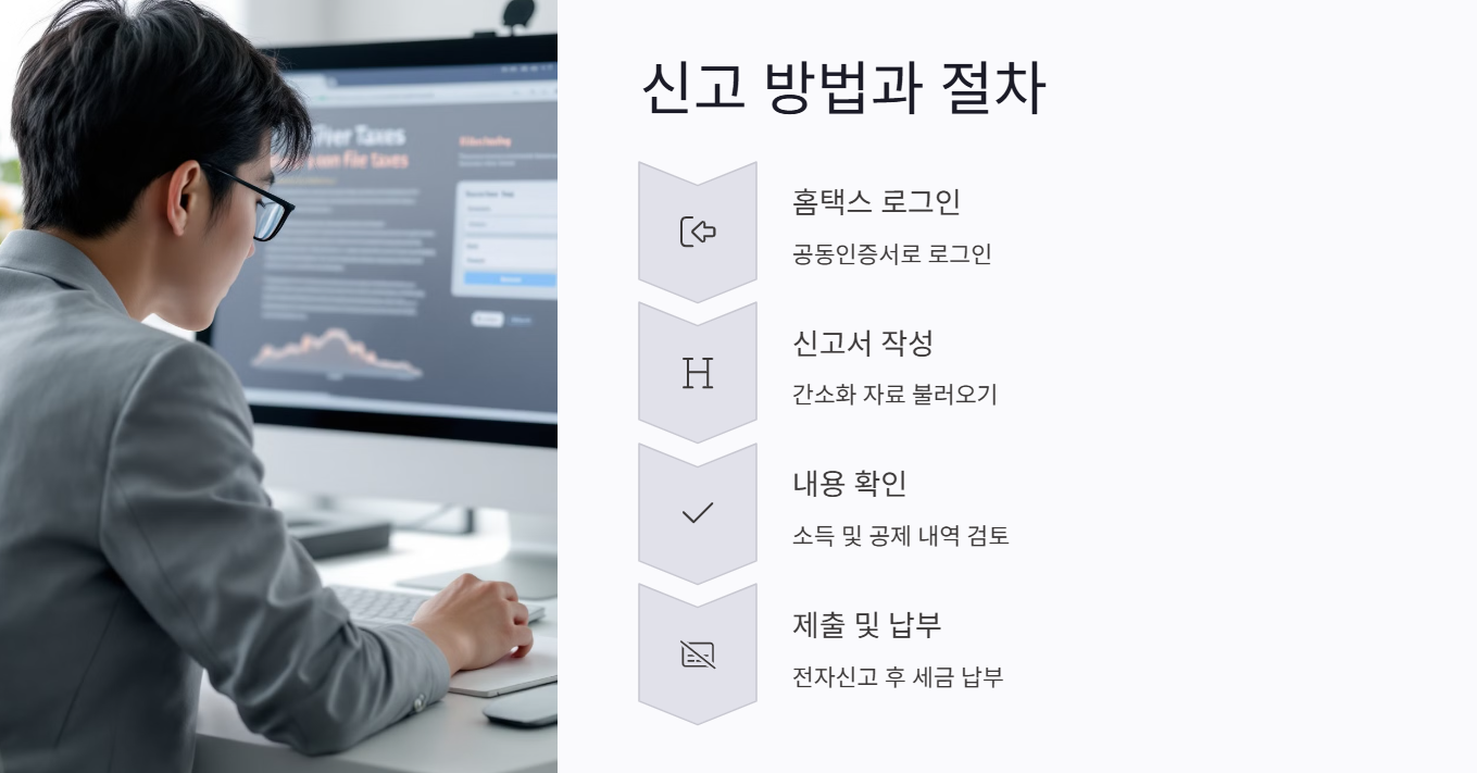 2025 종합소득세 신고 방법과 절차