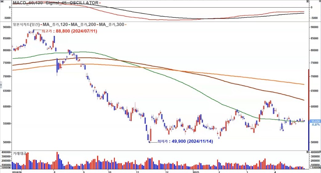 삼성전자 2025 일봉
