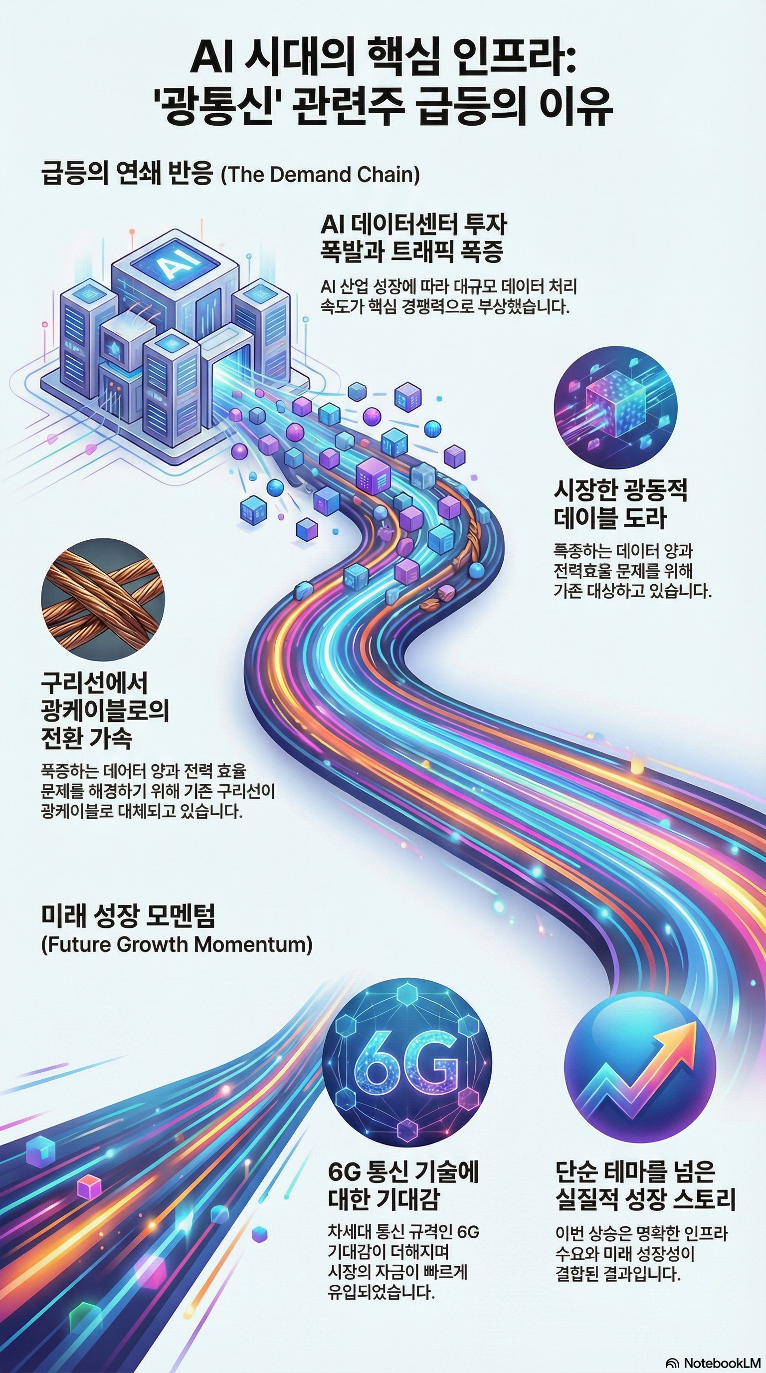 광통신 관련주 폭등 이유 분석