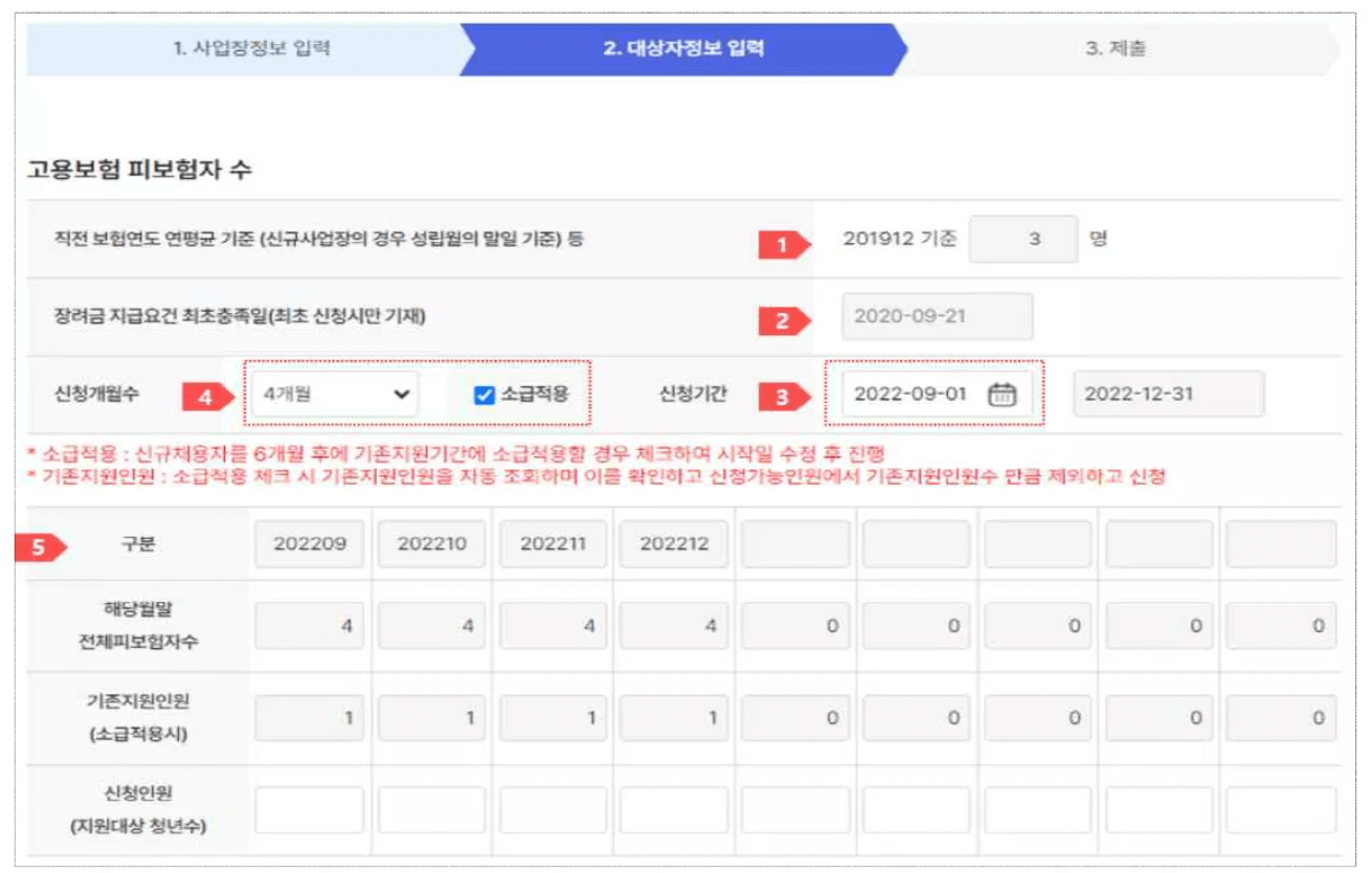 대상자정보