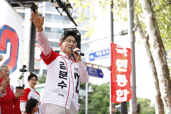 김문수 서울서 이재명 앞섰다