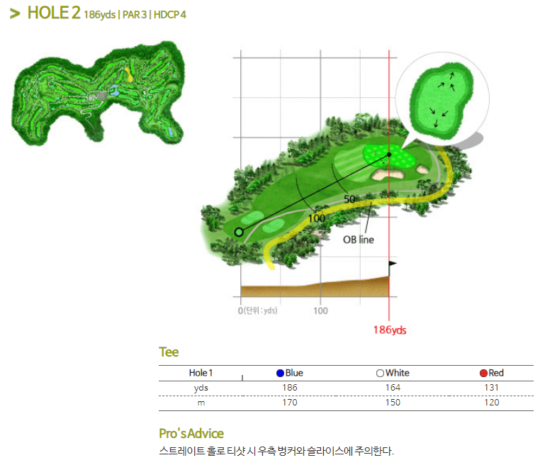 안성베네스트 골프클럽 동코스 2