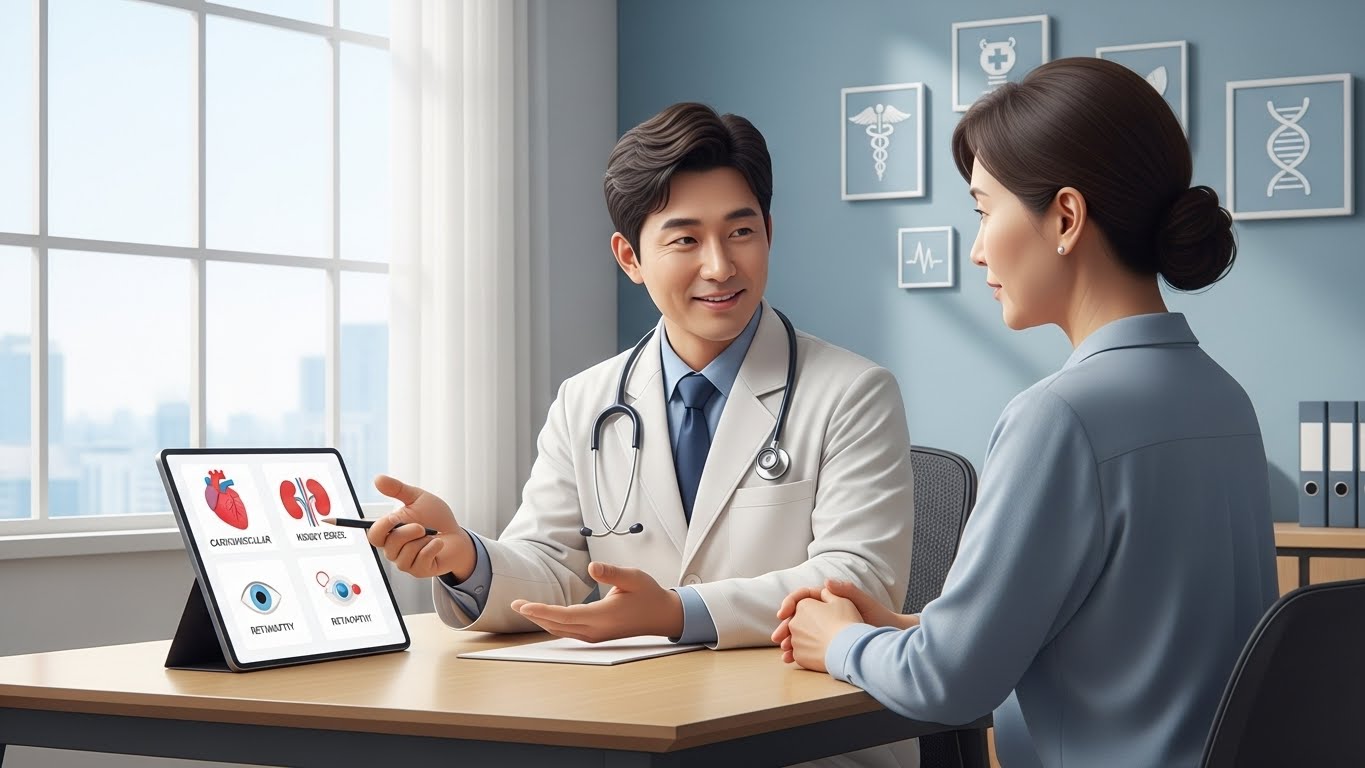 당뇨신장, 거품뇨, 당뇨관리