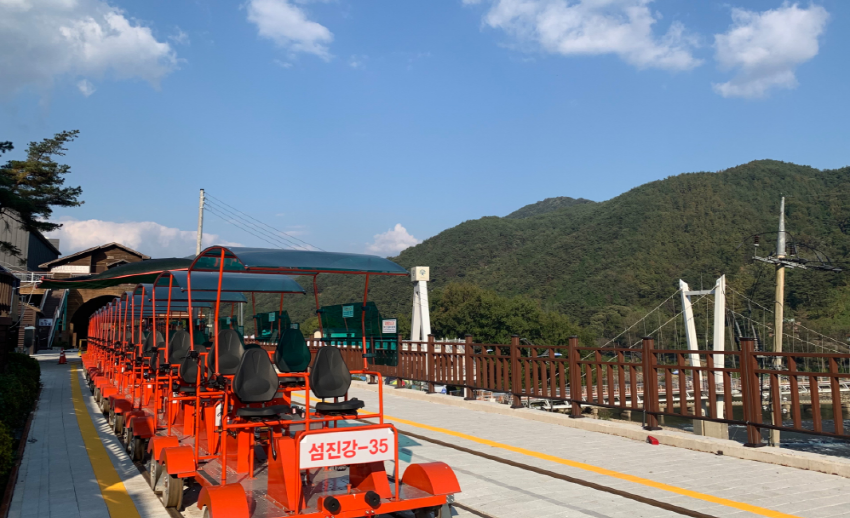 섬진강 레일바이크