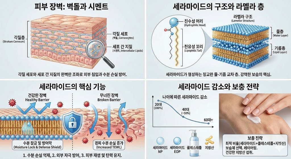 피부장벽과 세라마이드