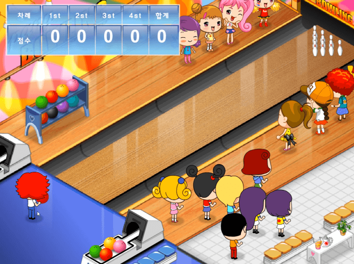 파니볼링-플래시게임-시작-화면