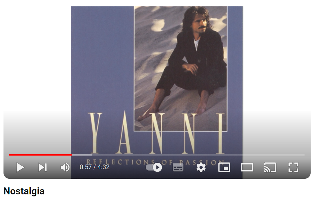 Yanni-Nostalgia