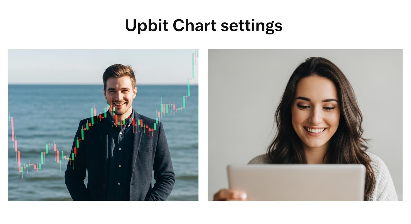 업비트 차트설정