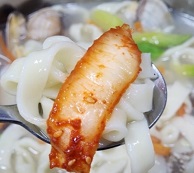 김치-칼국수
