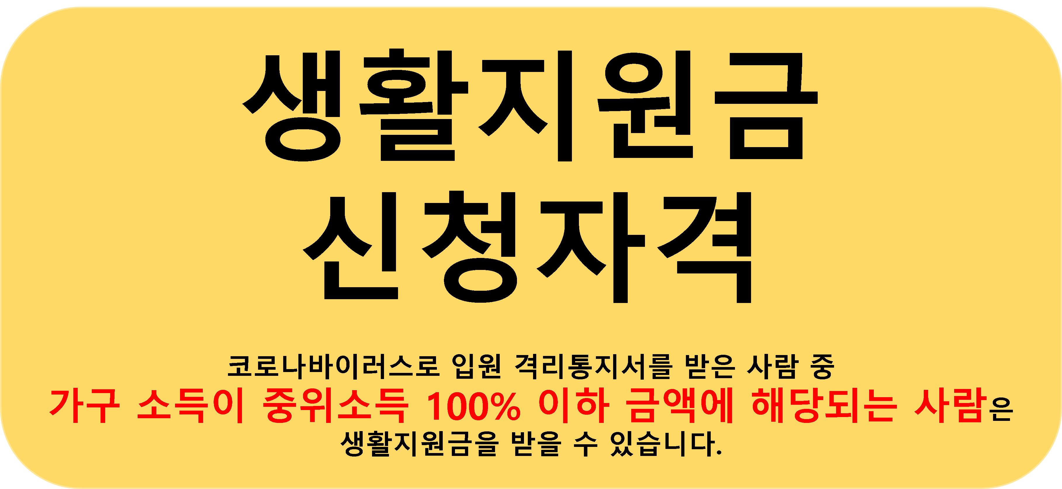 코로나지원금 코로나확진자지원금