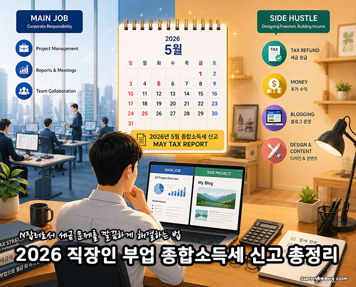 2026 직장인 부업 종합소득세 신고 총정리