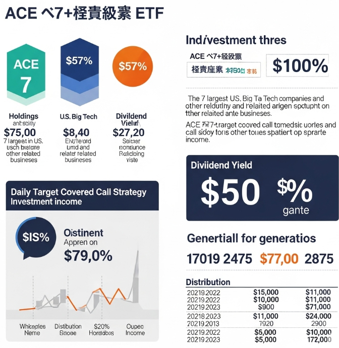 ACE 미국빅테크7+데일리타겟커버드콜 분배금 배당일과 투자포인트 총정리