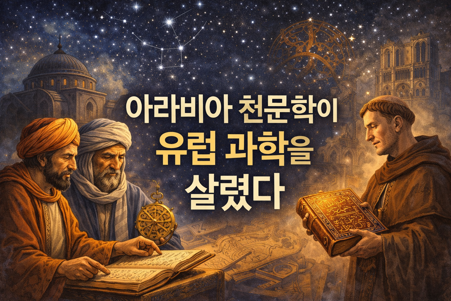 아라비아 천문학이 유럽 과학을 살린 이야기