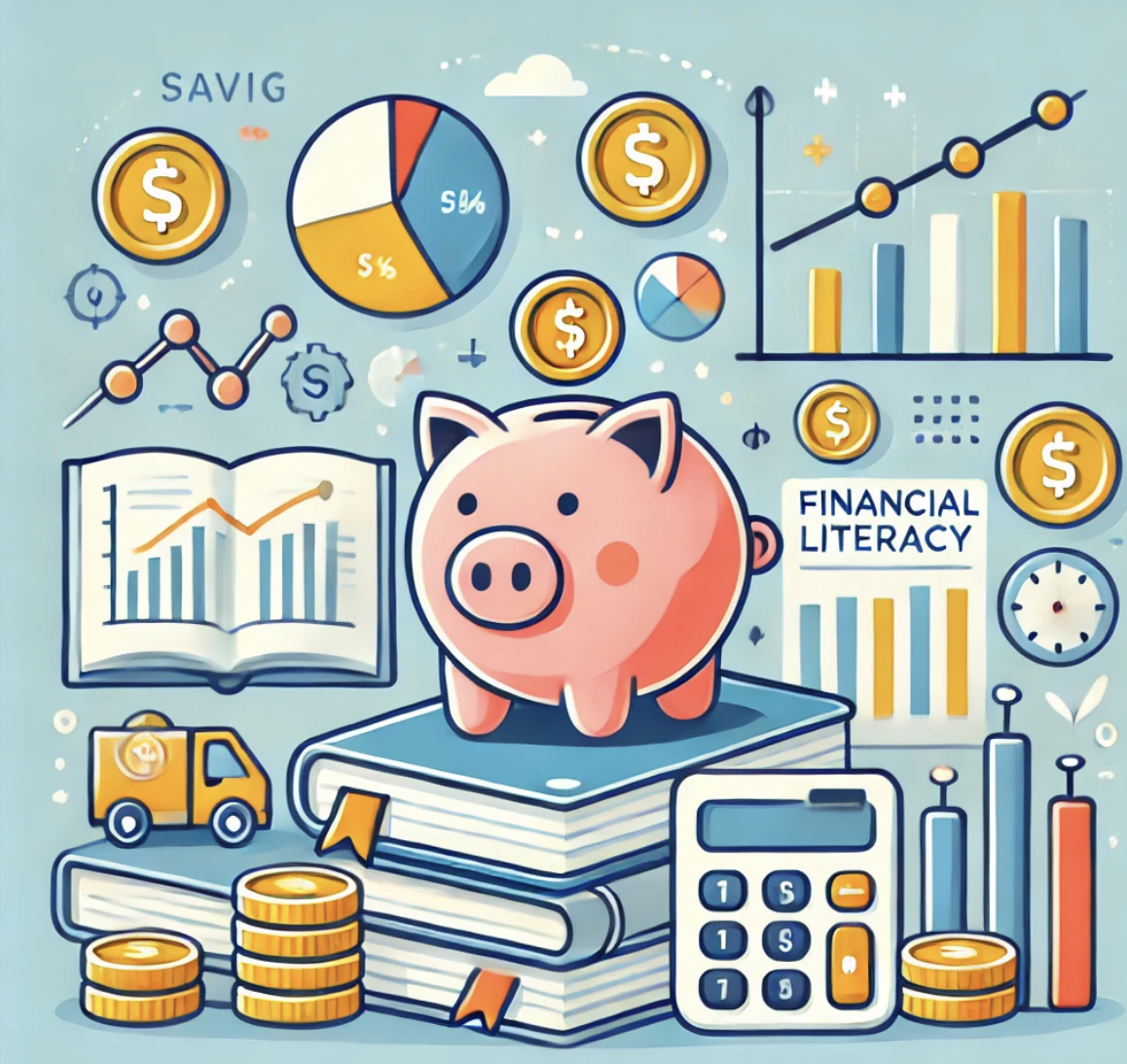 돼지 저금통과 돈 절약에 관련된 사진 조합