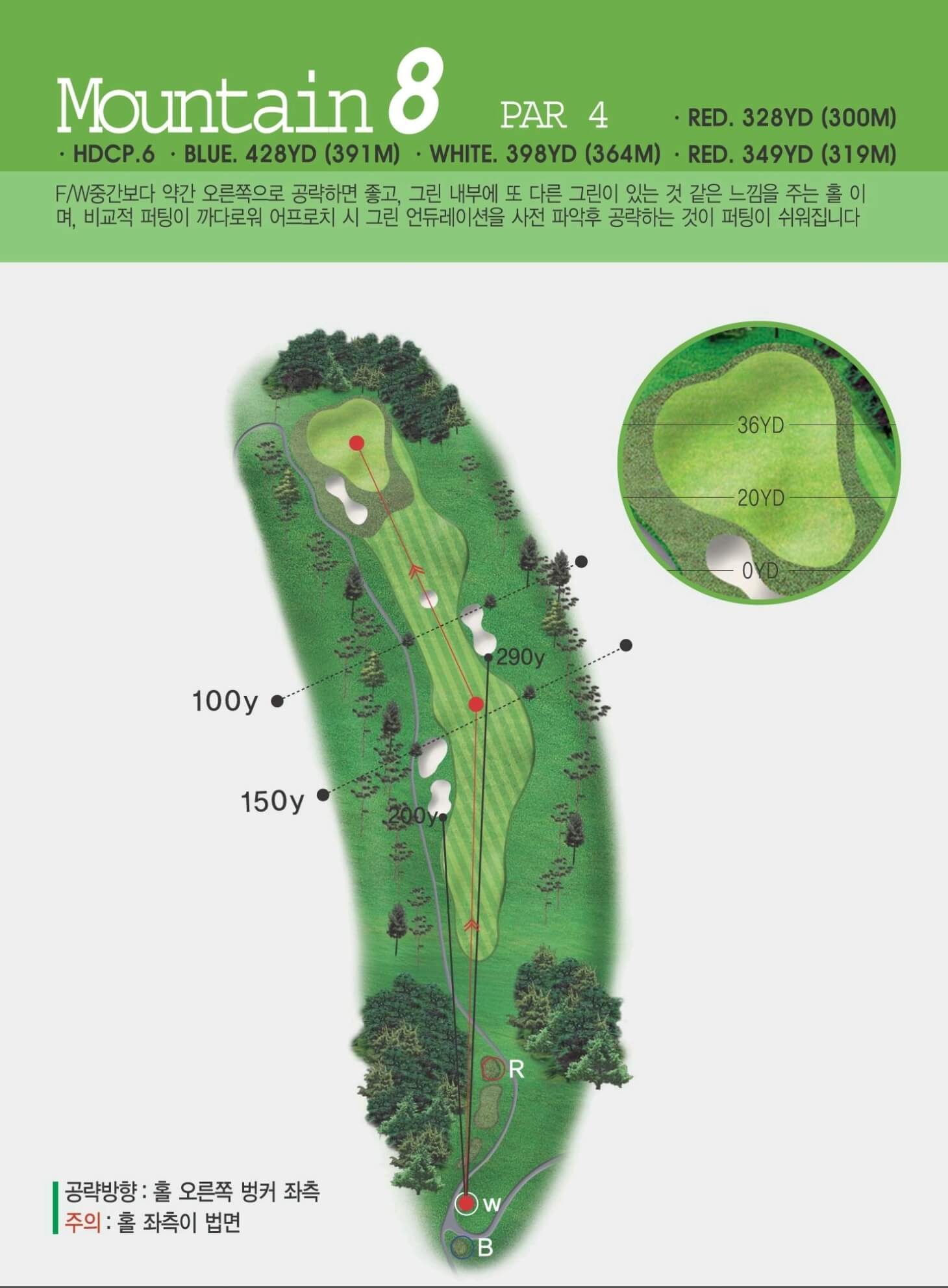 렉스필드 컨트리클럽 마운틴 코스 08