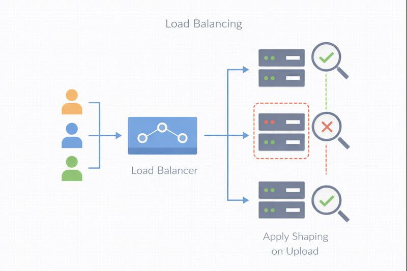 전산학 로드밸런싱 기초: 여러 서버에 요청을 나누어 전산학 서비스 장애를 줄이는 구조