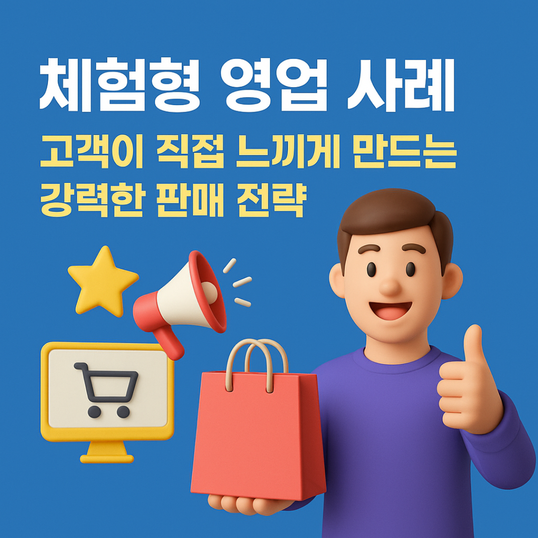 체험형 영업 사례 &ndash; 고객이 직접 느끼게 만드는 강력한 판매 전략