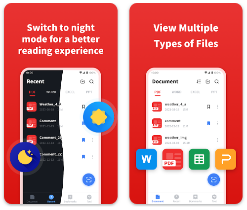 PDF 리더 어플 설치 바로가기