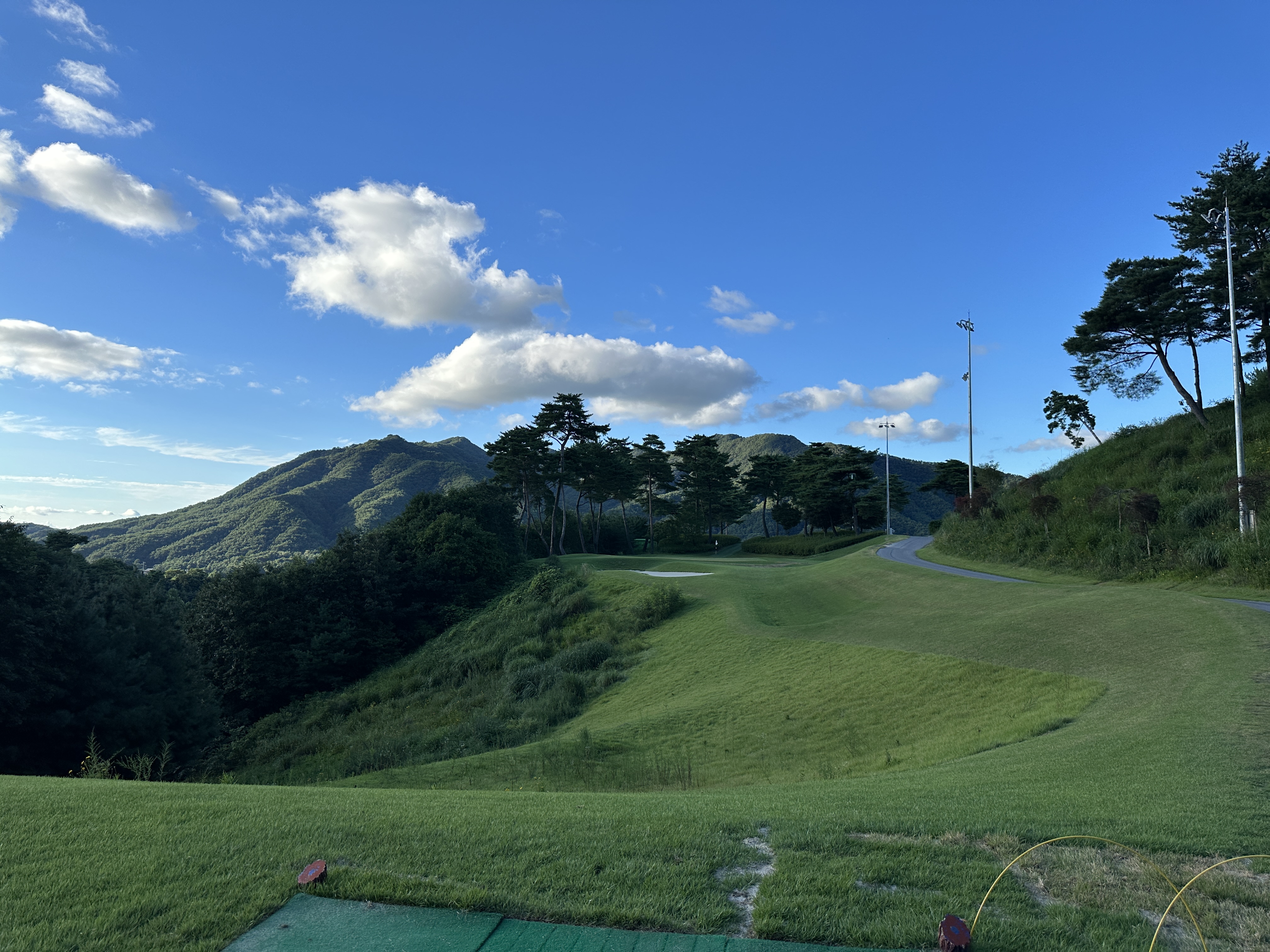 옥스필드cc 3홀 파3