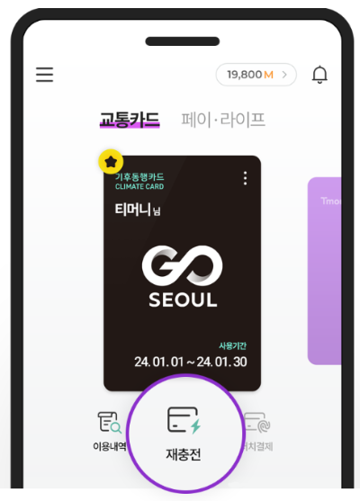 기후동행카드 발급