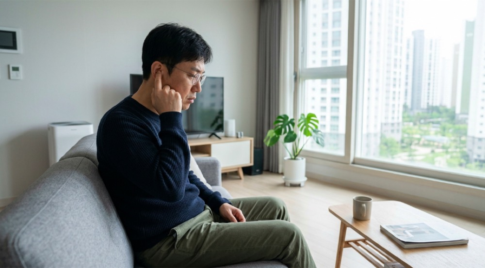 귀 소리 반복