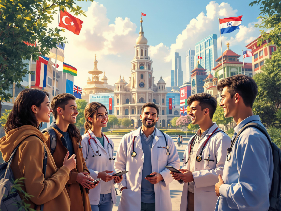 해외 의대 학생들